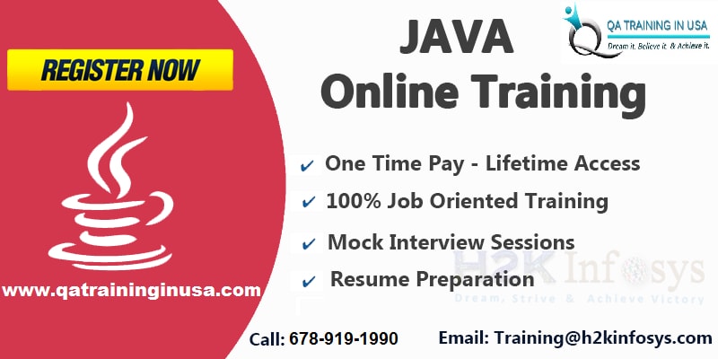  The Best Java Online Training with Job Assistance
