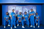 bcci, indian cricket team jerseys, bcci unveils new jerseys for indian cricket teams, 2019 world cup