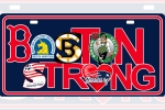 license plate design, Boston Strong license plates, review on boston strong license plate under terms of security, Boston marathon bombing