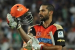 IPL, Sunrisers Hyderabad beat Mumbai Indians, dhawan leads srh to a comfortable win, Rajiv gandhi stadium