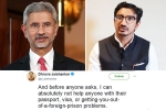 Dhruva Jaishankar twitter, foreign minister, new foreign minister s son dhruva jaishankar says he can t help with passport woes in cheeky tweet, Gaurav pandit