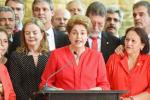 which left Latin America's largest nation adrift, with an economy in deep recession. The move puts an end to the 13 years in power of her left-wing Workers' Party., brazil president dilma rousseff removed from office, Dilma rousseff