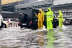 Dubai Rains visuals, Dubai Rains latest updates, dubai reports heaviest rainfall in 75 years, Travel