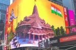 Lord Ram, Times Square, why is a giant lord ram deity appearing on times square and why is it controversial, Indian diaspora