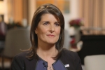 Trump, Haley in United Nations, haley says trump s unpredictable nature helped her get job done at un, Jamal khashoggi