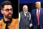 hasan minhaj at howdy modi, hasan minhaj about narendra modi, hasan minhaj allegedly denied entry to howdy modi event, Popular comedian