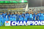India Vs Australia, India, india bags the t20 series against australia with hyderabad win, Rajiv gandhi