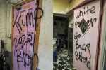 hate crime, hate crime, indian restaurant vandalized in new mexico hate messages like go back scribbled on walls, Hate crimes