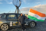 Indians abroad, Bharulata sets record, indian woman sets world record in arctic expedition, Santa claus