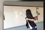Dallas teacher fired for shooting water at Donald Trump image, NRI news, indian origin teacher suspended for shooting water at trump s image, Presidential inauguration
