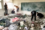 attack on UN refugee camp, UNRWA base camp, israel strike on school dozens killed, Tracing