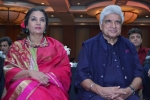 shabana azmi, shabana azmi cancels visit, javed akhtar and shabana azmi cancelled their visit to literary conference in karachi, Shabana azmi