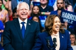 Kamala Harris and Tim Walz campaign, Kamala Harris and Tim Walz updates, kamala harris introduces her vice president, Dad