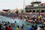 kumbh mela 2019 official website, Indians in kumbh mela, kumbh mela 2019 indian diaspora takes dip in holy water at sangam, Uttar pradesh chief minister