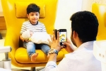 Trivikram, NTR new picture, ntr s son makes his debut on instagram, New born