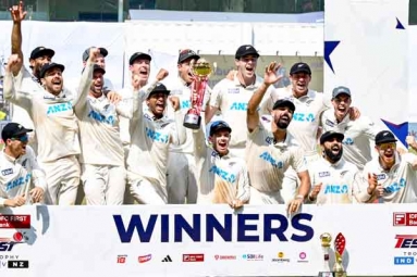 Its a clean sweep for New Zealand in India