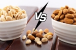 Peanuts, Peanuts vs Almonds updates, peanuts vs almonds for weight loss, Snacks