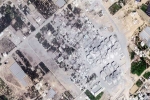 Gaza Attacks new breaking, Gaza Attacks 2024, satellite images show how gaza was reduced, Syria