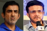 BCCI, Sourav Ganguly and Gautam Gambhir about Team India, sourav ganguly sends clear warning to gautam gambhir, South