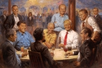 White House Painting, Trump, trump mocked over white house painting, Coke White House Painting, Trump, trump mocked over white house painting, Coke