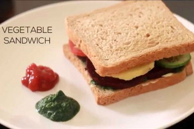 Healthy and Tasty Vegetable Sandwich Recipe