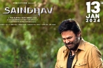 Saindhav for Sankranthi, Saindhav latest updates, venkatesh s saindhav locks new release date, Andrea