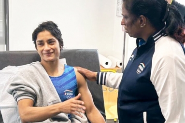 Vinesh Phogat Walks Out From Olympics