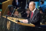 UN, Antonio Guterres, un pays tribute to ban ki moon, Abstract