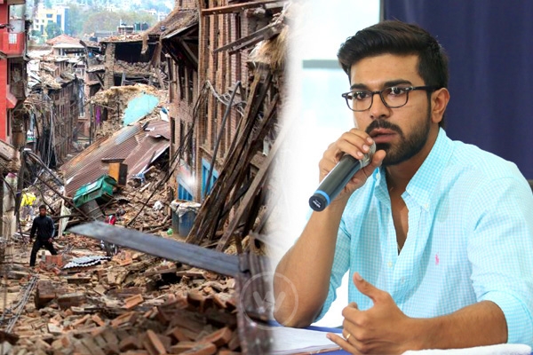 Ramcharan Helps Nepal Victims},{Ramcharan Helps Nepal Victims