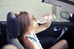 Water from Car Bottles tips, Water from Car Bottles, drinking water from bottles left in car in summer is harmful, Journal