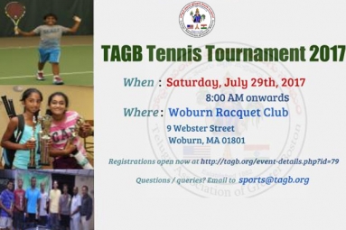 TAGB Tennis Tournament 2017
