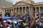 Sri Lanka, Sri Lanka Crisis for petrol, sri lanka crisis protestors break into pm s office, Sri lanka crisis